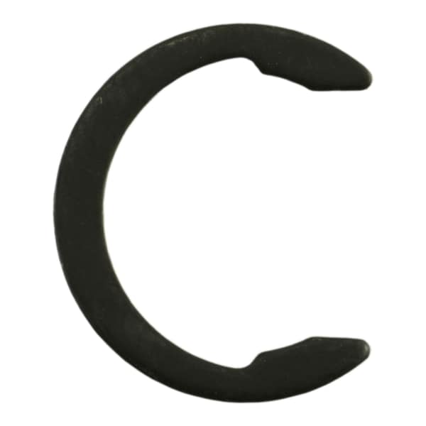 Midwest Fastener External-E E-Clip, Steel Black Phosphate Finish, 3/8 in Shaft Dia, 20 PK 70663 - main